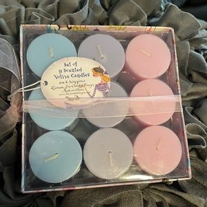 Tri Coastal Design a k higgins Set of 9 scented Votive Candles
